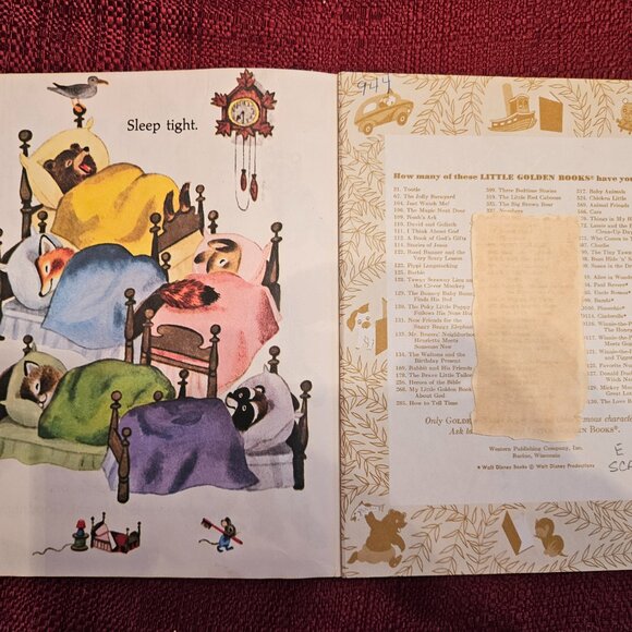 Richard Scarry's Just For Fun A Little Golden Book 211-52 Children's Classic HC - Picture 3 of 4